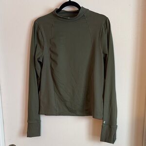 Under Armour Olive Green Fitted Top size XL